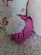 Pluche hondje in tasje, Kinderen en Baby's, Ophalen of Verzenden, Zo goed als nieuw, Hond