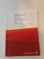 Radboud Universiteit reader Straf(proces)recht, Boeken, Ophalen of Verzenden, Gelezen, Overige niveaus