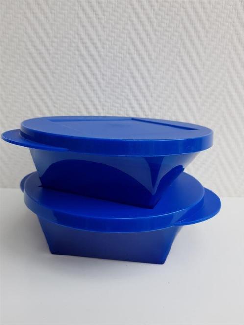 T078 Atlantis schalen, 600 ml, nieuw, Tupperware, Huis en Inrichting, Keuken | Tupperware, Nieuw, Schaal, Blauw, Ophalen of Verzenden