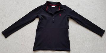 U.S. polo assn t-shirt zwart rood maat s tshirt trui merk beschikbaar voor biedingen