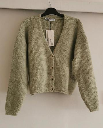 ZARA vest pastelgroen mt. S/M  beschikbaar voor biedingen