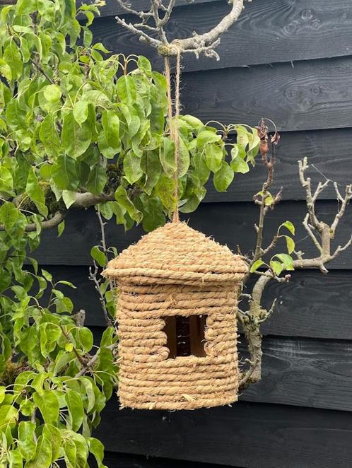 Vogelhuisje zeegras, Tuin en Terras, Vogelhuisjes en Vogelbaden, Nieuw, Ophalen of Verzenden