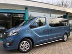Opel VIVARO 1.6 CDTI 146pk L2 DC Sport  2xSchuifdeur, Leder,, Blauw, Bedrijf, Lederen bekleding, 1598 cc