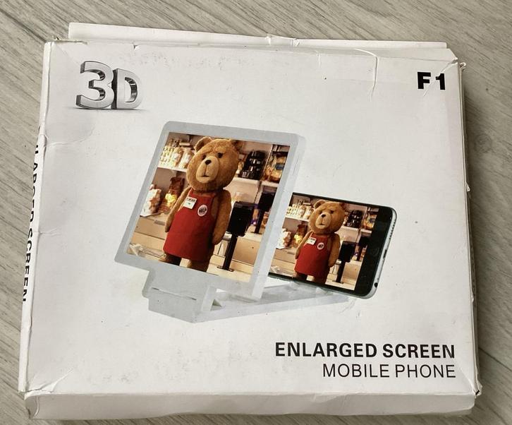 3D Vergrootglas voor Mobiele Telefoon, Telecommunicatie, Mobiele telefoons | Toebehoren en Onderdelen, Nieuw, Samsung, Telefoonhanger of Accessoire