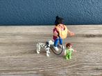 Playmobil Mama met baby in draagzak en dalmatiër – 70154, Ophalen, Zo goed als nieuw, Complete set