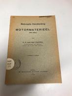 Beknopte handleiding Motormaterieel 1932, Boeken, Oorlog en Militair, Gelezen, Ophalen of Verzenden, Voor 1940