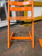 Oranje Stokke Trip Trap stoel, Ophalen of Verzenden, Gebruikt, Meegroeistoel