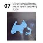 Marianne Design Snijmal Hond LR0339, nu maar € 2,00, Hobby en Vrije tijd, Kaarten | Zelf maken, Ophalen of Verzenden, Zo goed als nieuw