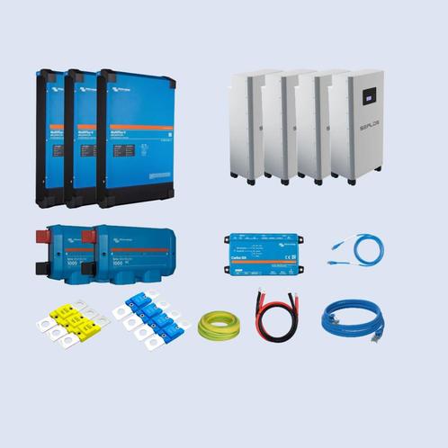 Victron ESS 15kVa 3 fase met 30/45/60 kWh thuisaccu, Doe-het-zelf en Verbouw, Zonnepanelen en Toebehoren, Nieuw, Compleet systeem