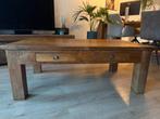 Salontafel Teak, Ophalen, Gebruikt, 100 tot 150 cm, 50 tot 100 cm