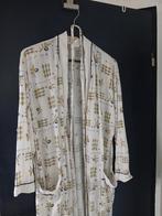 Witte badjas met print, Ophalen of Verzenden, Wit, Badjas