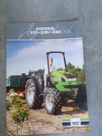 Deutz fahr agrokid 210 220 230 folder, Ophalen of Verzenden