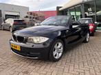 BMW 1-serie Cabrio 120i Automaat, Nieuw dak, Xenon, Leder, N, Auto's, BMW, 4 cilinders, Cabriolet, Zwart, Leder