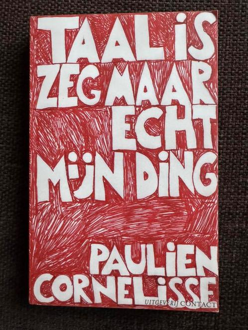 Paulien Cornelisse - Taal is zeg maar echt mijn ding, Boeken, Overige Boeken, Zo goed als nieuw, Ophalen of Verzenden