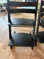Stokke TripTrap • Tripp Trapp • Mat zwart • Nieuw model, Ophalen of Verzenden, Gebruikt, Meegroeistoel, Aanschuifbaar