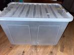 Plastic opbergbox groot Gratis, Doe-het-zelf en Verbouw, Kratten en Dozen, Ophalen, Gebruikt, Doos, 50 cm of meer