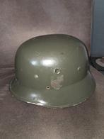 Parade fiber helm, naoorlogs model, Verzamelen, Ophalen of Verzenden, Landmacht, Duitsland, Helm of Baret