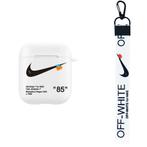 Off-White AirPods Case - Transparant & Stoer!, Verzenden, Nieuw, Bescherming, Apple iPhone