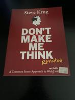 Don't Make Me Think - Steve Krug, Boeken, Verzenden, Zo goed als nieuw, Internet of Webdesign