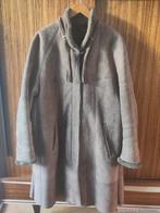 Vintage Shearling Lammy Suède Winterjas M/L, Kleding | Dames, Jassen | Winter, Bruin, Maat 42/44 (L), Ophalen of Verzenden, Vintage