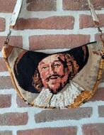 Handgemaakte tas van vintage borduurwerk, Ophalen of Verzenden, Nieuw, Overige kleuren, Schoudertasje