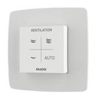 Duco vocht ruimtesensor - RF 230V WIT (0000-4606), Doe-het-zelf en Verbouw, Ventilatie en Afzuiging, Ophalen of Verzenden, Nieuw
