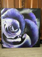 Mooi schilderij 1x1meter, Ophalen, Zo goed als nieuw, Schilderij