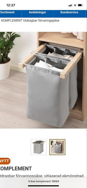 IKEA Komplement Opbergzak Pax - afbeelding 1