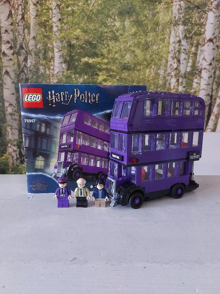 Lego Harry Potter Knight Bus 75957, Ophalen of Verzenden, Zo goed als nieuw, Complete set, Lego