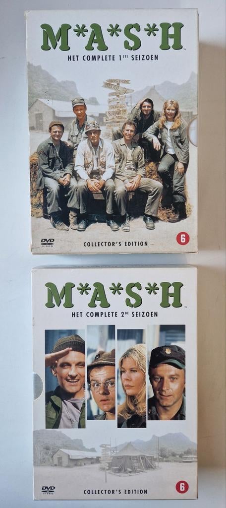 MASH Seizoen 1 & 2 DVD Boxset, Gebruikt, Boxset, Ophalen of Verzenden, Komedie
