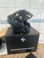 scorpion exo tech carbon fiber onyx (nieuw) helm (Maat L), Ophalen of Verzenden, Systeemhelm, Overige merken