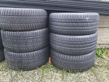 6 x banden waar van 4 m/'s banden zijn en 2 zomer banden beschikbaar voor biedingen