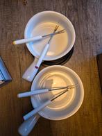 2 Bickery Kaasfondue Sets met Theelicht, Ophalen of Verzenden, Zo goed als nieuw, Fondueset