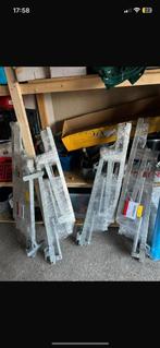 4 Nieuwe Dakschragen, Doe-het-zelf en Verbouw, Ladders en Trappen, Ophalen of Verzenden