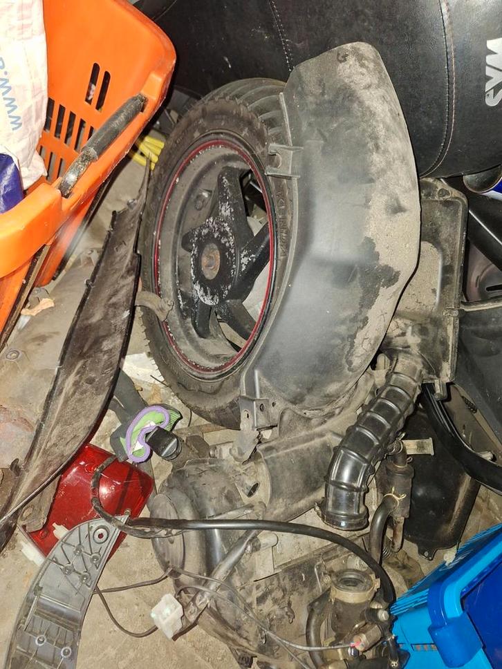 Sym Fiddle 2 50cc Onderdelen - Compleet!, Fietsen en Brommers, Brommeronderdelen | Scooters, Ophalen of Verzenden