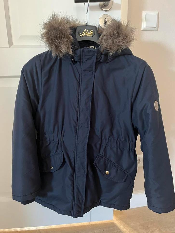 Name-IT winterjas meisjes maat 152, Kinderen en Baby's, Kinderkleding | Maat 152, Zo goed als nieuw, Meisje, Jas, Ophalen of Verzenden
