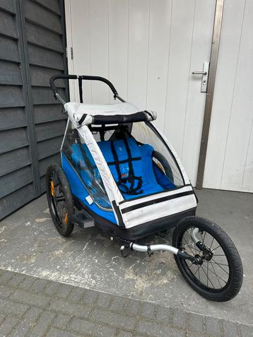 Fiets/hardloopkar voor 2 kinderen van XLC beschikbaar voor biedingen