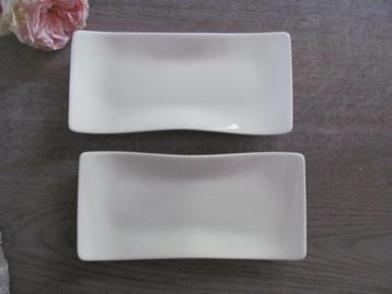 2 Villeroy & Boch New Wave Gebaks Borden beschikbaar voor biedingen
