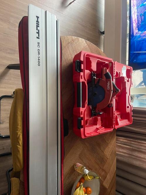 Hilti SC 30 SR-22 Nuron body in koffer en geleiderail set, Doe-het-zelf en Verbouw, Gereedschap | Zaagmachines, Zo goed als nieuw