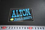 sticker ALTON jeans & jackets, Ophalen, Zo goed als nieuw