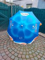 Reclame parasol met o.a Hero, Haagen Dazzs, Domini eis, Ophalen of Verzenden, Nieuw, 1 tot 2 meter, Strandparasol