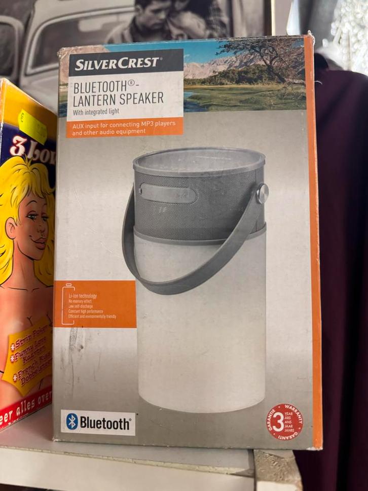 SilverCrest Bluetooth Lantern Speaker - Nieuwstaat, Audio, Tv en Foto, Luidsprekers, Zo goed als nieuw, Overige merken, Ophalen of Verzenden