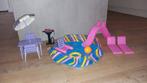 Barbie Zwembad en Tuinset, Ophalen of Verzenden, Gebruikt