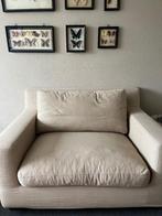 Loveseat beige, Ophalen, Gebruikt, Tweepersoons, 75 tot 100 cm