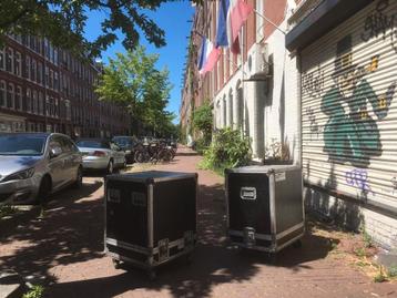 Flight cases plus mengpaneel  beschikbaar voor biedingen