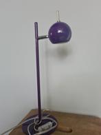 Bureaulamp eyeball paars, Huis en Inrichting, Minder dan 50 cm, Ophalen of Verzenden, Zo goed als nieuw