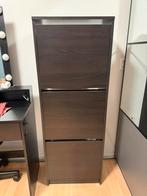 Schoenenkast zwart bruin IKEA, Ophalen, Zo goed als nieuw