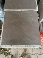 Restpartij vloertegels bruin 60x60, Doe-het-zelf en Verbouw, Tegels, Ophalen, Zo goed als nieuw, Vloertegels, 60 cm of meer