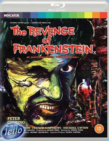 Blu-ray: The Revenge of Frankenstein (1958 Peter Cushing) UK beschikbaar voor biedingen