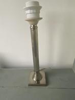 Klassieke verzilverde lange lampenvoet. Chique lamp, Ophalen, Overige materialen, Klassiek, Zo goed als nieuw